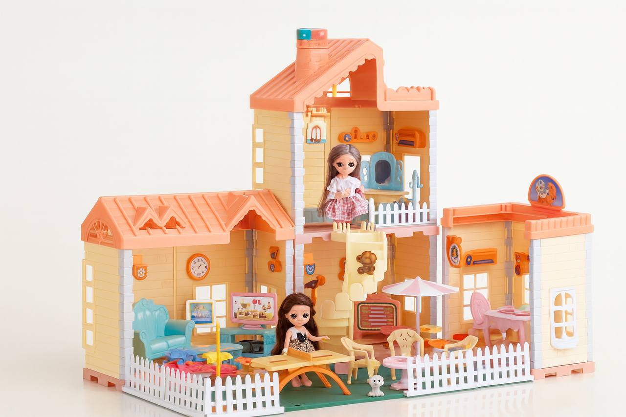 خانه عروسک روسی ۱۷۶ تکه 